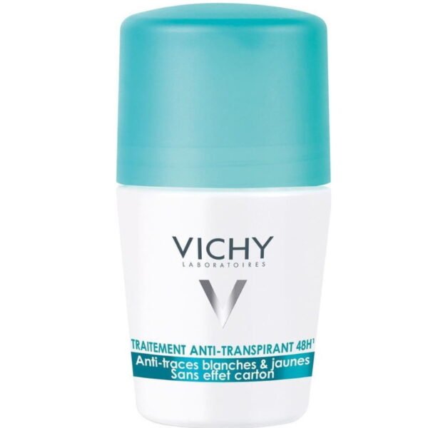 Vichy No White Marks & Yellow Stains Αποσμητικό 48h σε Roll-On 50ml