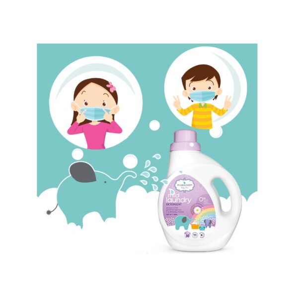Pharmasept Baby Care Mild Laundry Απαλό Υγρό Απορρυπαντικό για Βρεφικά Ρούχα, 30 μεζούρες