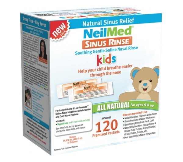 NeilMed Sinus Rinse Kids Ανταλλακτικά Φακελάκια Ρινικού Αποφρακτήρα για Παιδιά, 120 Τεμάχια