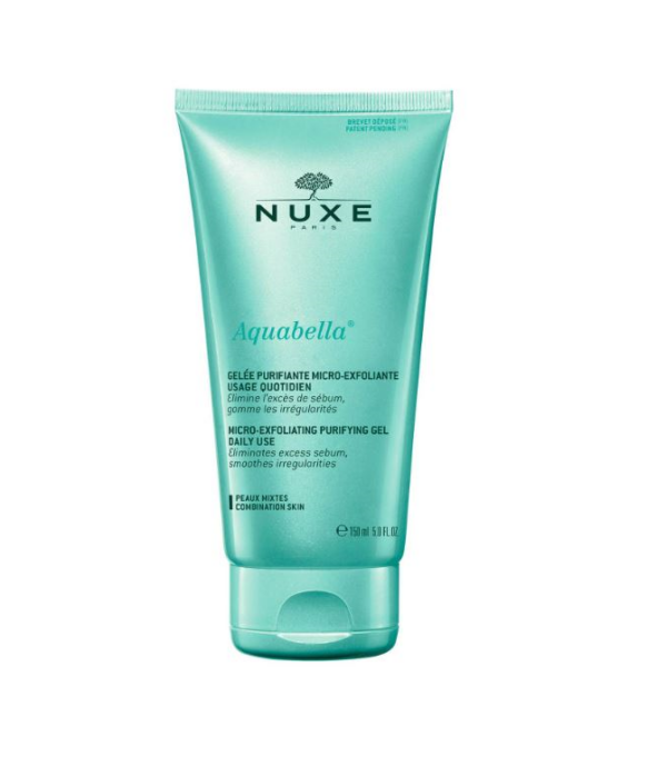 Nuxe Aquabella Micro-Exfoliating Purifying Gel Τζελ Καθαρισμού & Μικροαπολέπισης Προσώπου, 150ml