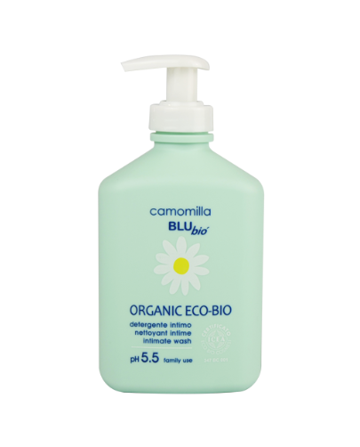 Camomilla Blu Intimate Wash Organic Eco-Bio Βιολογική Λοσιόν Καθαρισμού για την Ευαίσθητη Περιοχή pH5.5, 300ml + ΔΩΡΟ Travel Size 50ml