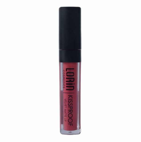 Lorin Kissproof Velvet Matte Lip #114 (Brick Red) LipGloss Μεγάλης Διάρκειας