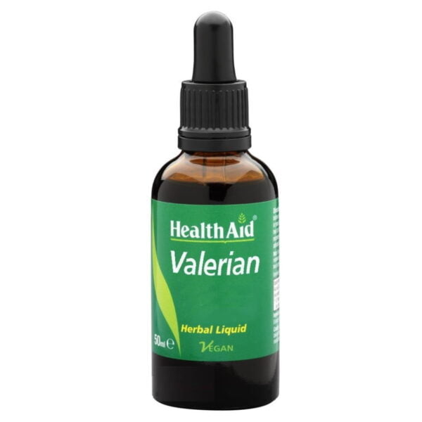 Health Aid Valerian Herbal Liquid Βαλεριάνα σε Σταγόνες για την Καταπολέμηση της Αϋπνίας 50ml