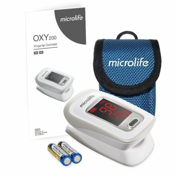 Microlife Oxy 200 Fingertip Pulse Oximeter Παλμικό Οξύμετρο Δακτύλου